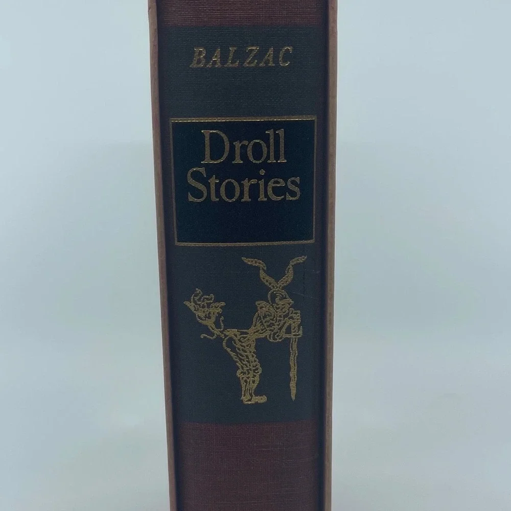 Honoré de Balzac Droll Stories & Slip Case The Heritage‎ Press 1939